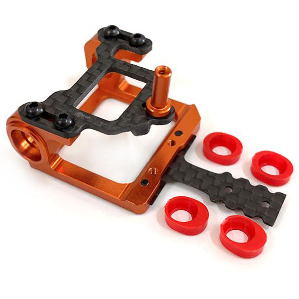 NX-058 NEXX Racing Precision CNC 7075 Square Motor mount for 98-102 LM  (ORANGE)