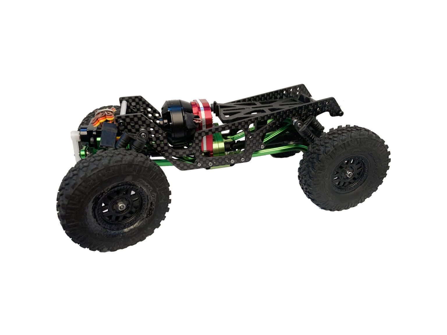 NX-290 Nexx Racing Carbon Fiber LCG Chassis Frame for Axial SCX24 ...