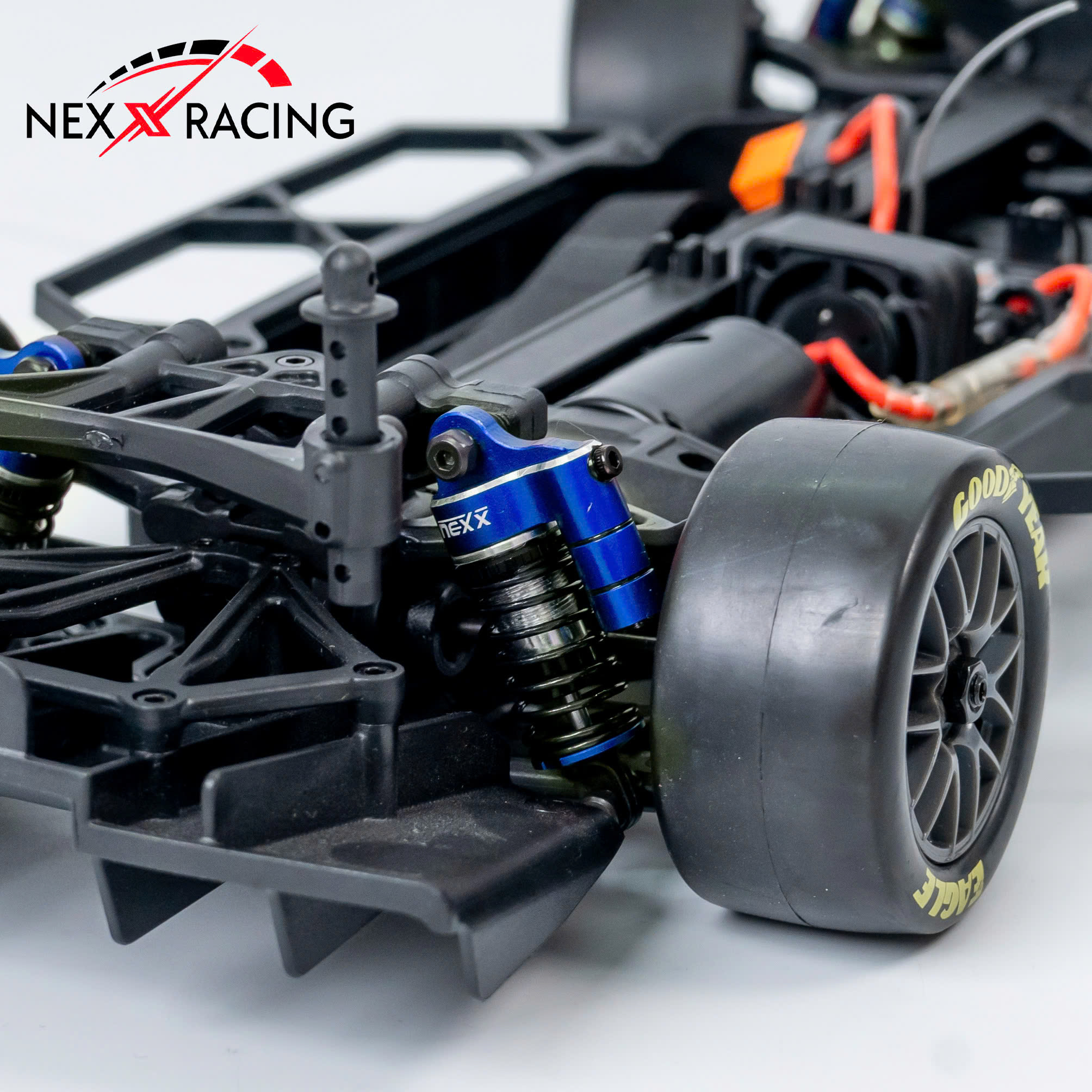 NX-471 Nexx Racing Reservoir Shocks (4pcs) for Losi 1/12 Nascar ...