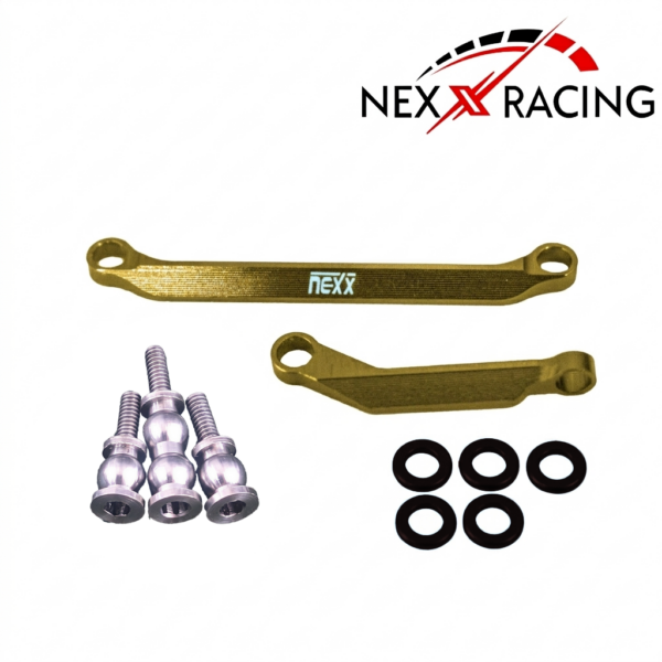 NX-628 Nexx Racing Brass Steering Links for Axial SCX30