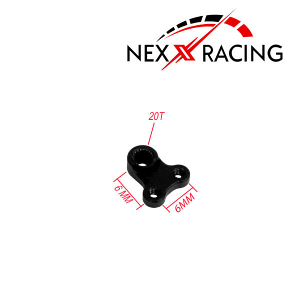 NX-552-15 Nexx Racing Aluminum Servo Horn 20T (1pcs) for Specter SE